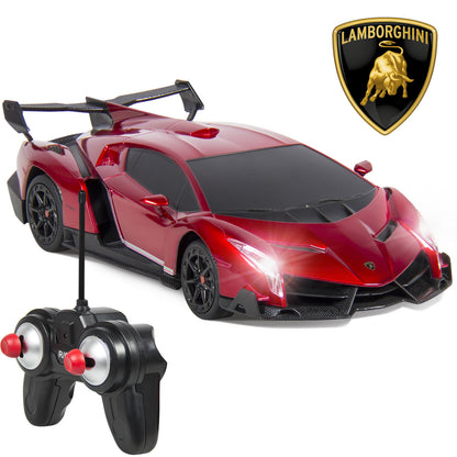 1/24 Officially Licensed RC Lamborghini Veneno Sport Racing Car W/ 27MHz Control