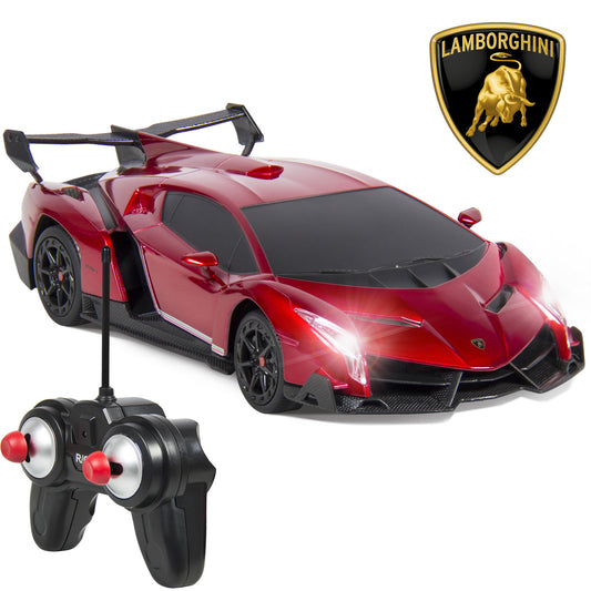 1/24 Officially Licensed RC Lamborghini Veneno Sport Racing Car W/ 27MHz Control