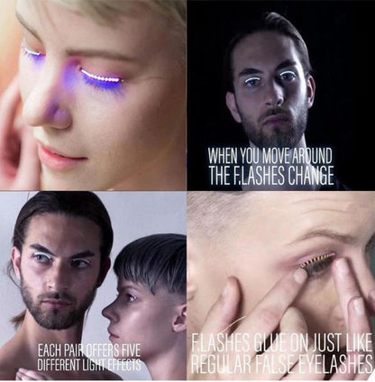 UltraLashes™ LED Light Up Eyelashes - Make yourelf stand out in the crowd.