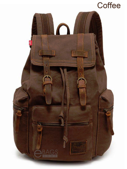 Travel Canvas Sport Rucksack Camping School Satchel Laptop Hiking Bag Backpack