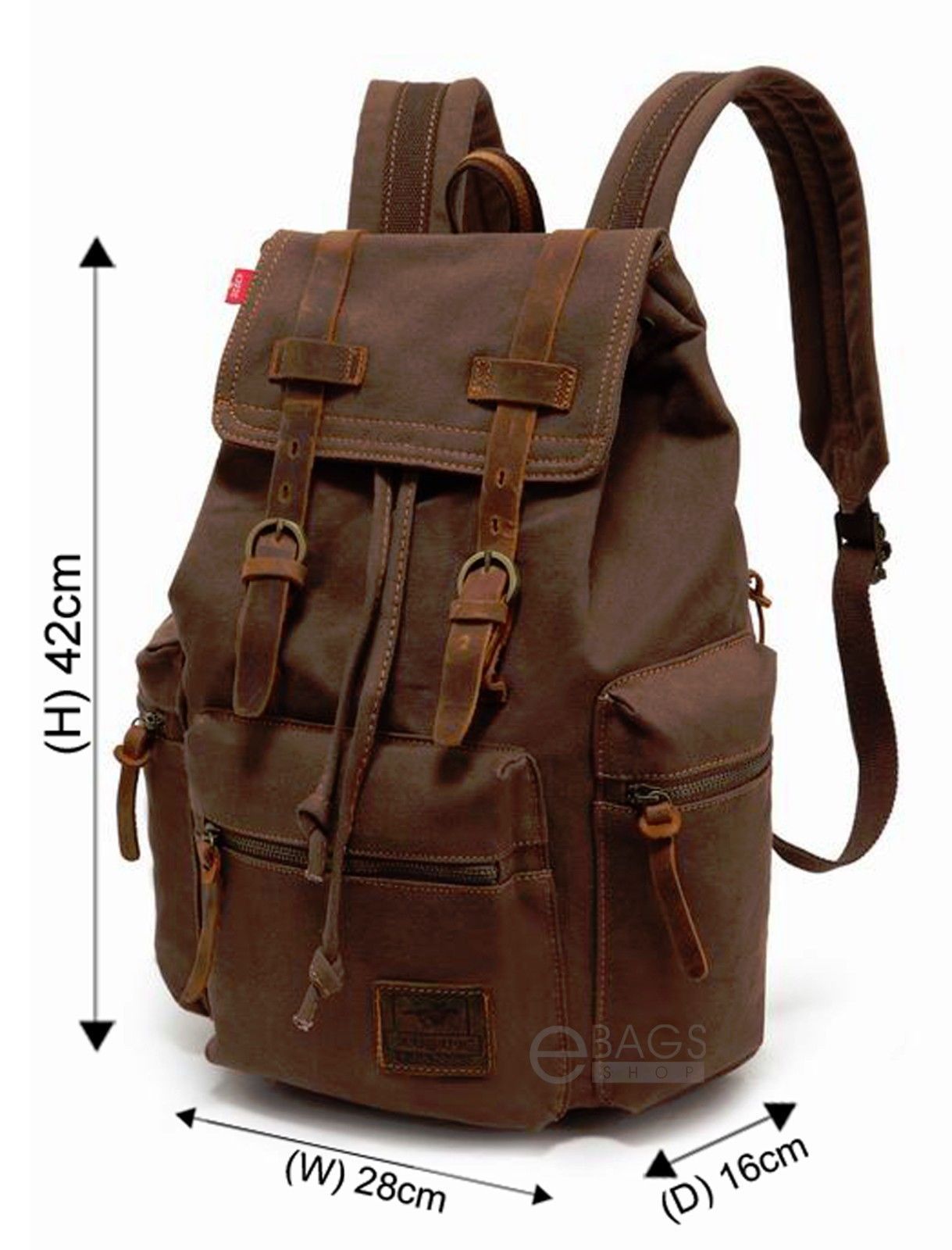 Travel Canvas Sport Rucksack Camping School Satchel Laptop Hiking Bag Backpack