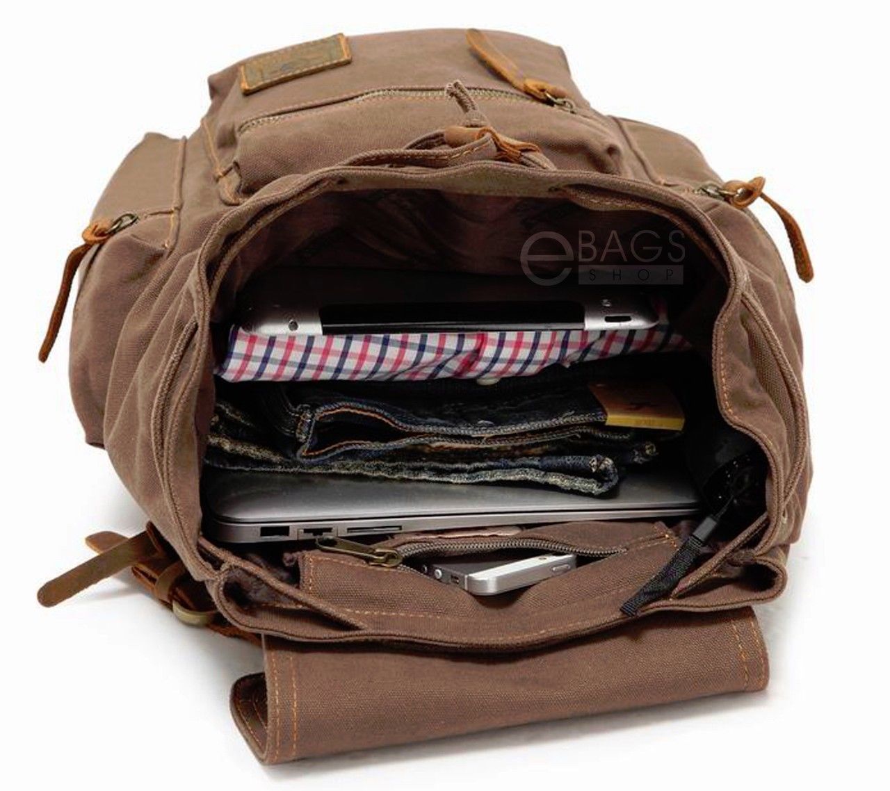 Travel Canvas Sport Rucksack Camping School Satchel Laptop Hiking Bag Backpack