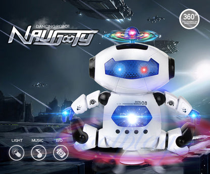Smart Space Dance Robot With Music and Light Show
