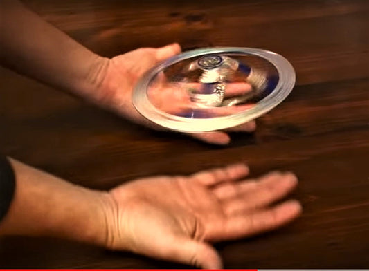 Flying Toy UFO Magic Levitation Gravity Defying MightyAcrobat™ Spinning Device - 100X Better Than A Fidget Spinner SEE VIDEO