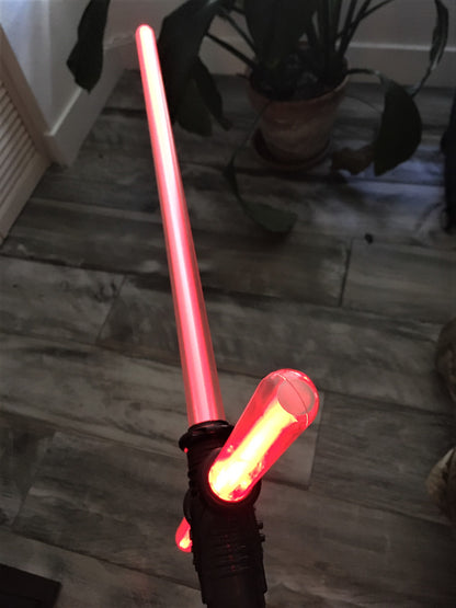 Kylo Ren Cross Guard Lightsaber Force FX Toy Saber Sword SPECIAL DISCOUNT