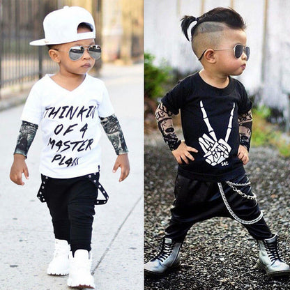 I Am The Boss Boy Child 2-Piece Clothes Set