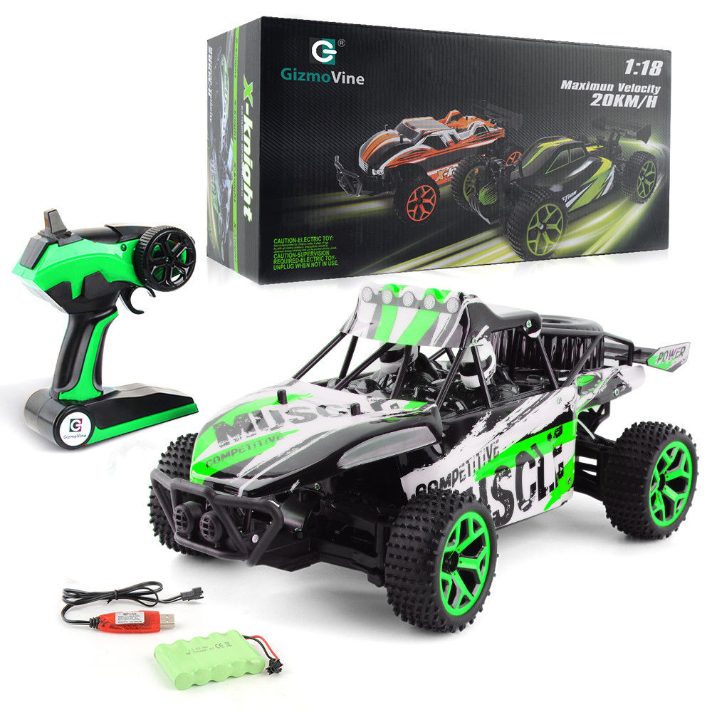 1:18 All Terrain RC Car High Speed 4WD Electric Vehicle 2.4G Off-road Truck